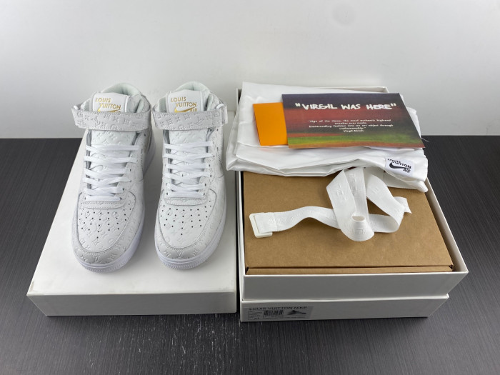 Nike x Louis Vuitton Air Force 1 Mid sneakers BSYF037B