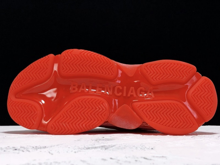 BLCG Triple. S. Trainers ‘CLEAR SOLE’ RED 541624 W09O1 6500