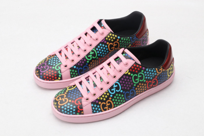 GUCC Ace Embroidered Low-Top Sneaker 610085 H2020 1115