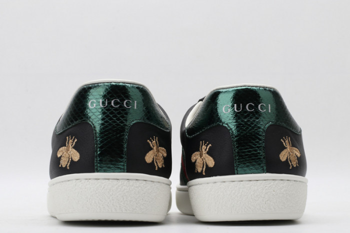 GUCC Ace Embroidered Low-Top Sneaker 386750 A38F0 1079