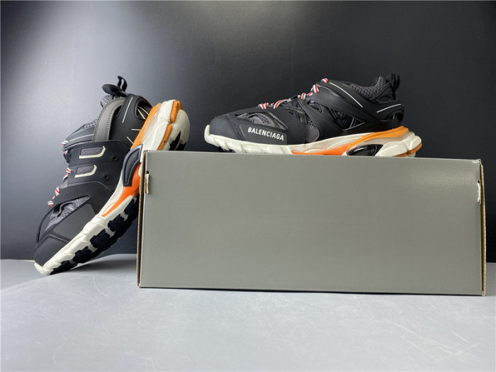 BLCG Sneaker Tess.s.Gomma Black White Orange 542436-W1GB7-2019