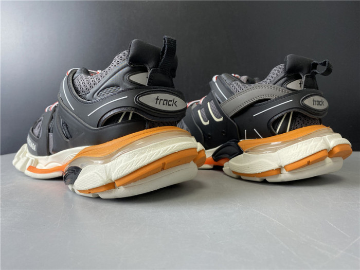 BLCG Sneaker Tess.s.Gomma Black White Orange 542436-W1GB7-2019