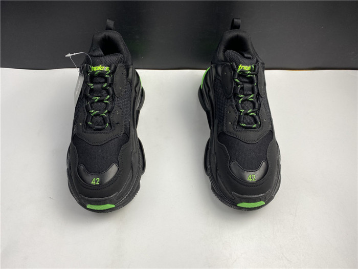 BLCG Sneaker Triple.s.Gomma black and green 524039-W2PW1-4881