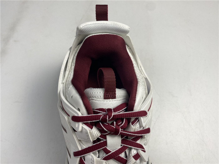 BLCG Track Trainer White And Burgundy 542436-W3AC1-2050