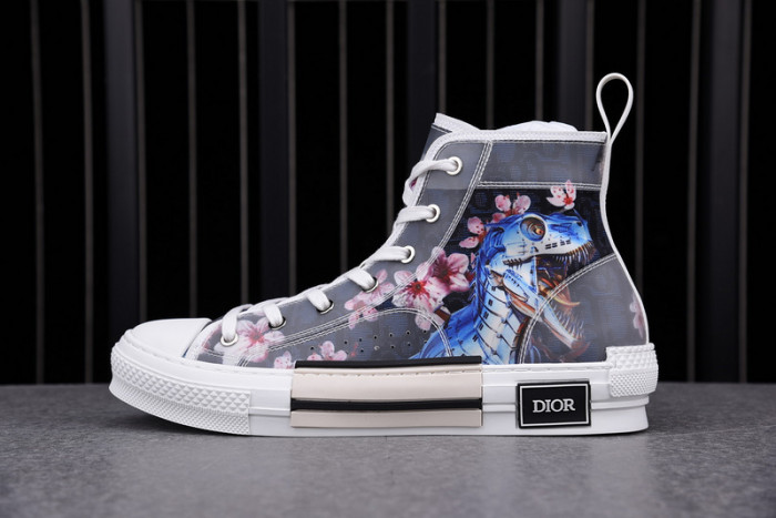 D10R B23 Oblique High Top Sneaker