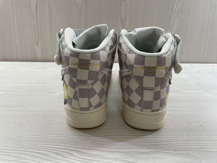 Louis Vuitton Nike Air Force 1 Mid By Virgil Abloh Graffiti23511