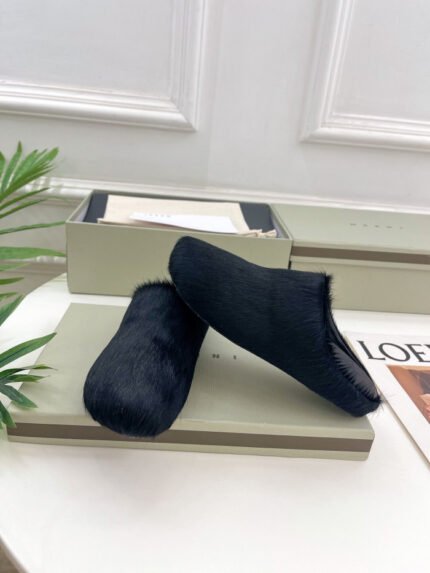 MARNI FUSSBETT SABOT - BLACK SBMR000600 P4122 00N99