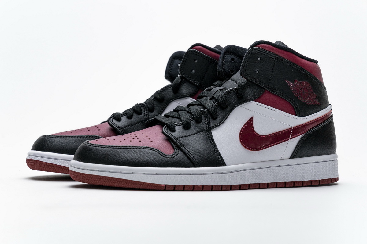 Air Jordan 1 Mid Bred Toe