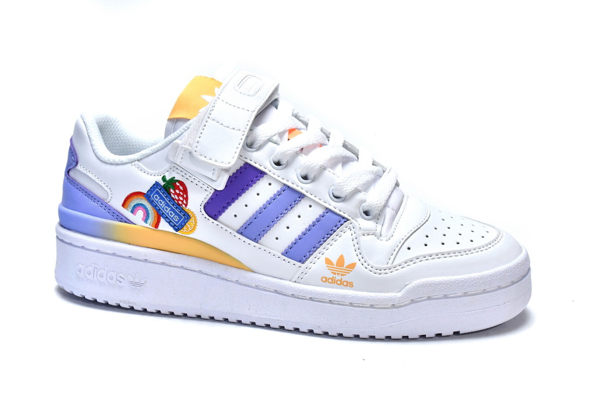 adidas Forum Low White Light Purple