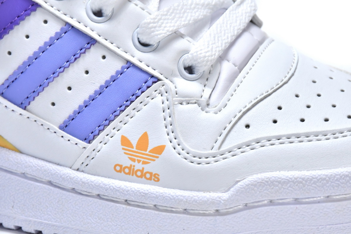 adidas Forum Low White Light Purple