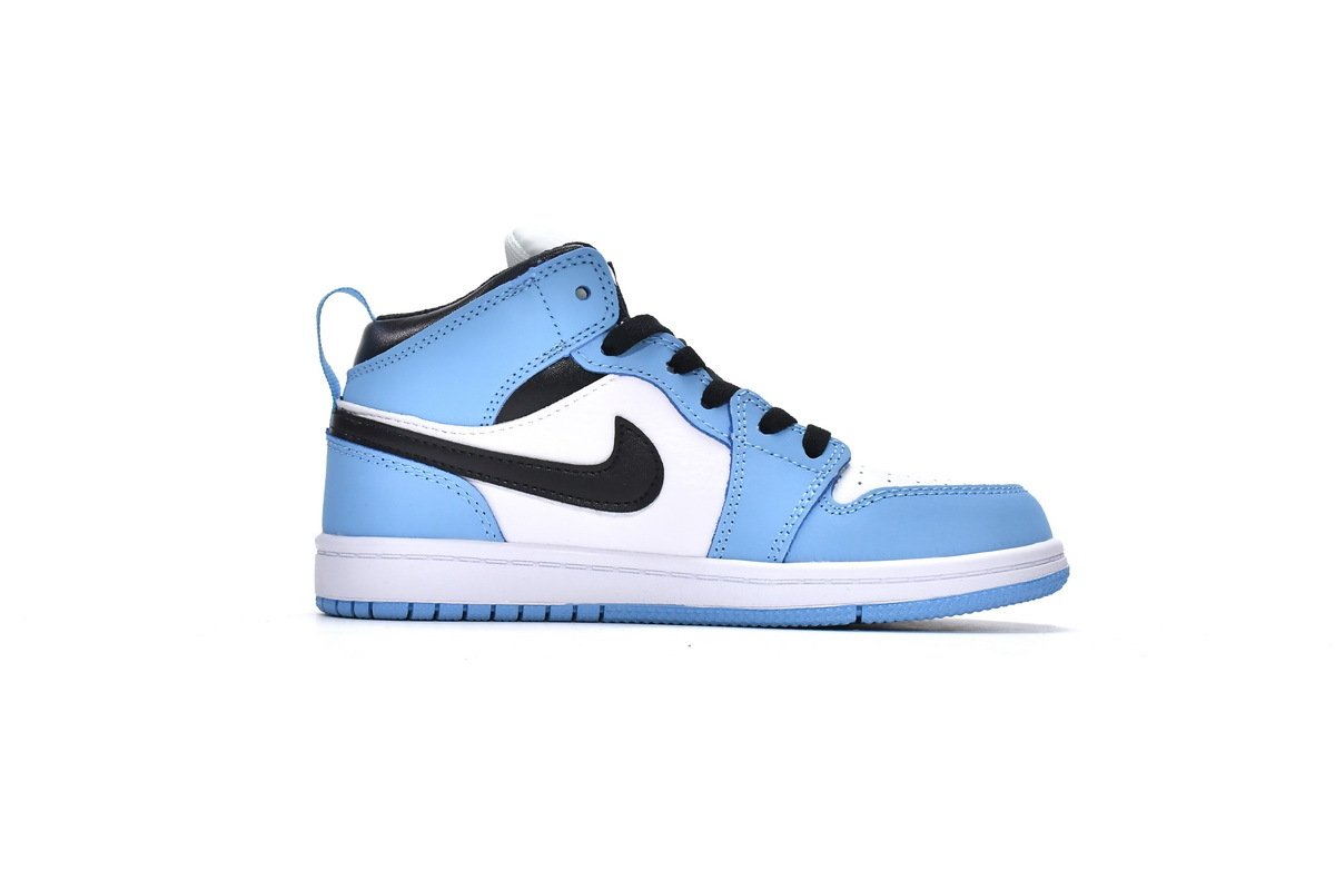 Air Jordan 1 Mid PS University Blue(Kids)