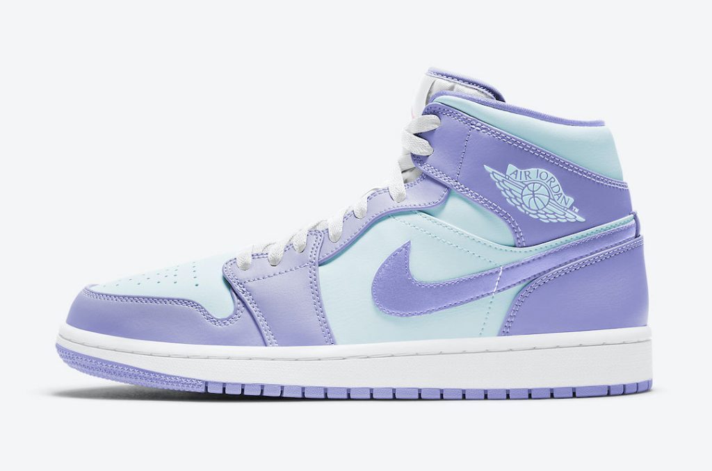 Air Jordan 1 Mid Purple Pulse