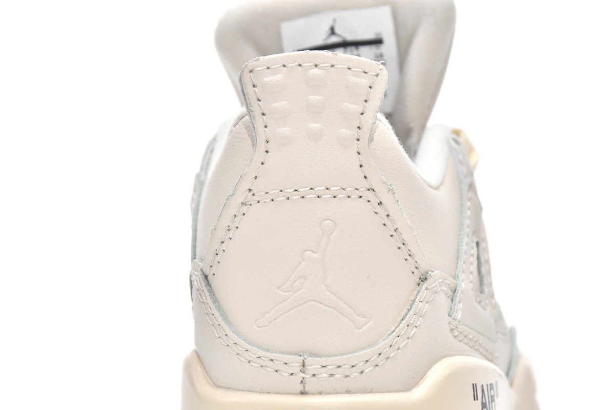 Air Jordan 4 Retro Sail (Kids)