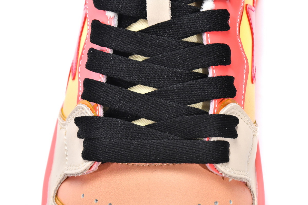 Bape Sk8 Sta Low Gradient orange