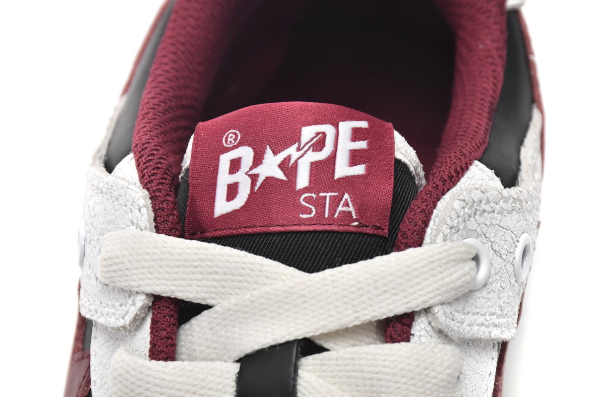 Bape Sk8 Sta Low Red Grey