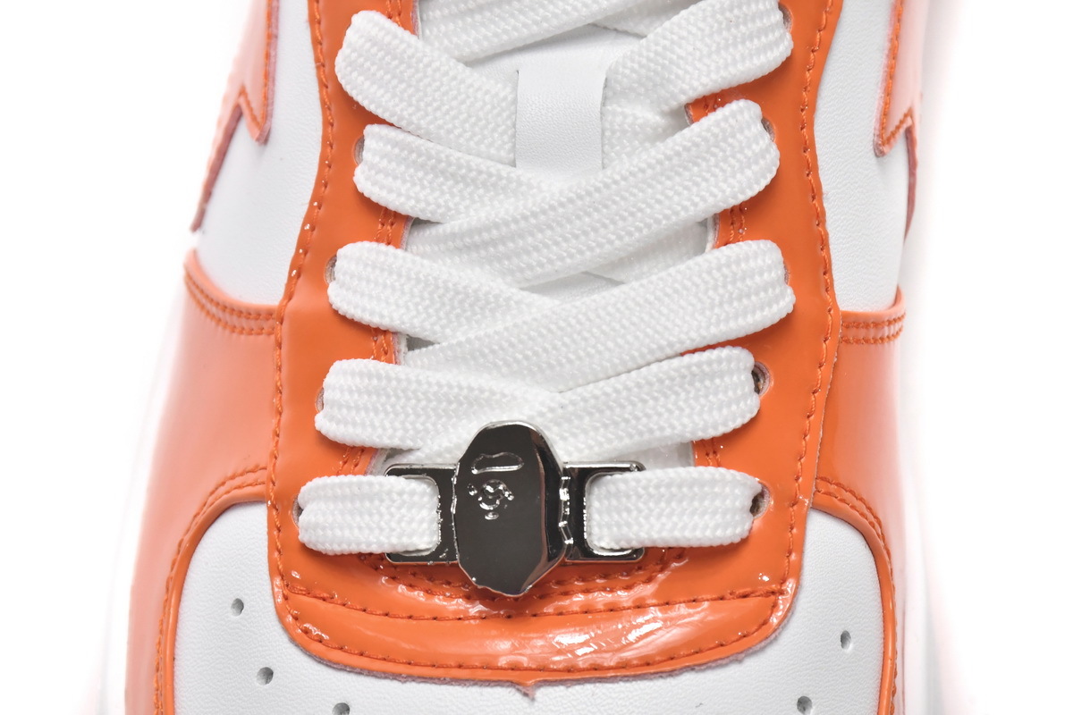 Bape Sk8 Sta Low White Orange