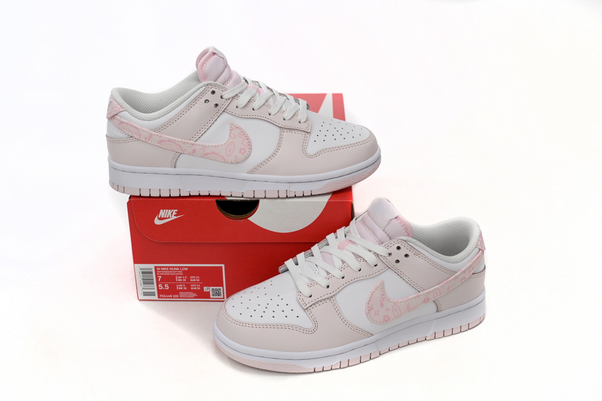 Nike Dunk Low Essential Paisley Pack Pink