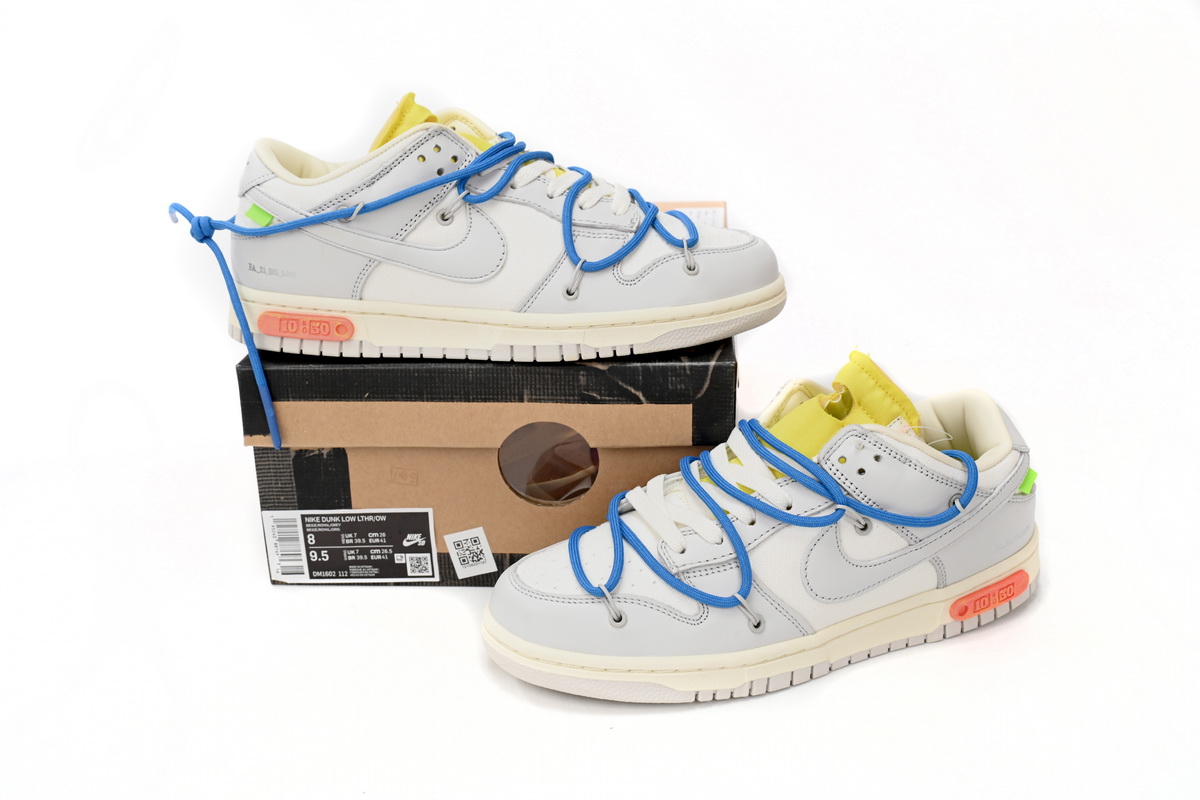 Nike Dunk Low Off-White Lot 10