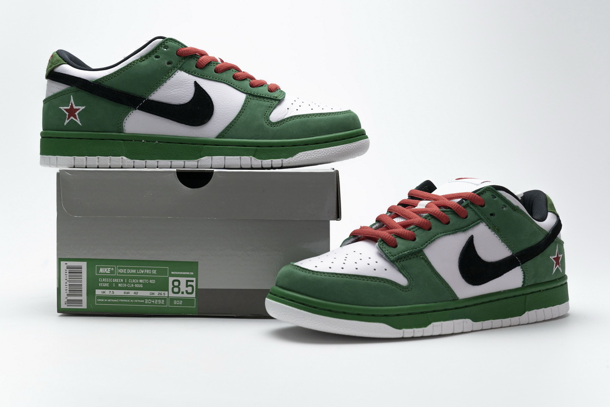 Nike SB Dunk Low Heineken