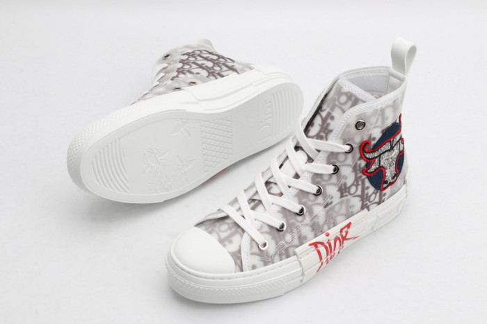 D10R B23 Oblique High Top Sneaker