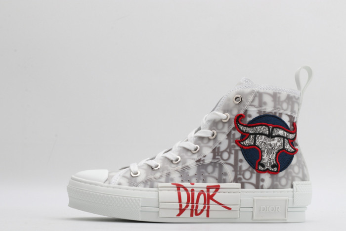 D10R B23 Oblique High Top Sneaker