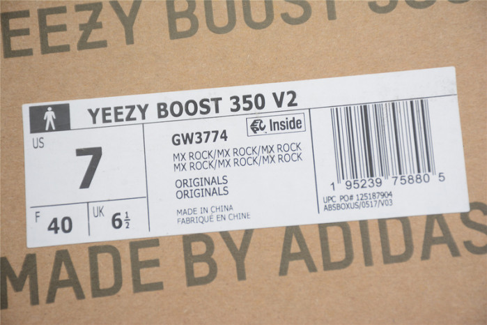 ADIDAS Yeezy Boost 350 V2 “MX Rock” GW3774