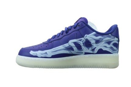 Air Force 1 Low 'Purple Skeleton' - Nike - CU8067-500