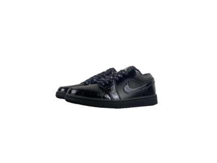 Air Jordan 1 Low “Black Croc” (W) HJ7743-010