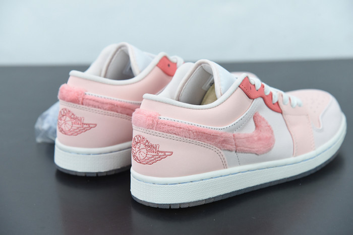 Air Jordan 1 Low White Pink Grey DM5443-666