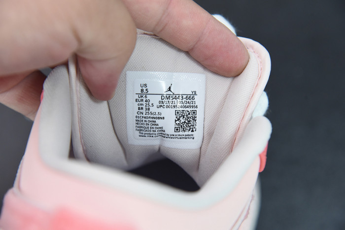 Air Jordan 1 Low White Pink Grey DM5443-666