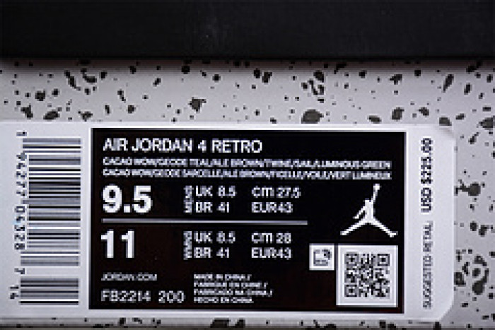 Air Jordan 4 GS “Cacao Wow” FB2214-200