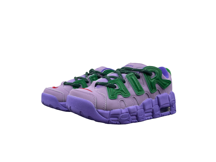 Detailed Look at the AMBUSH x Nike Air More Uptempo Low Lilac FB1299-500