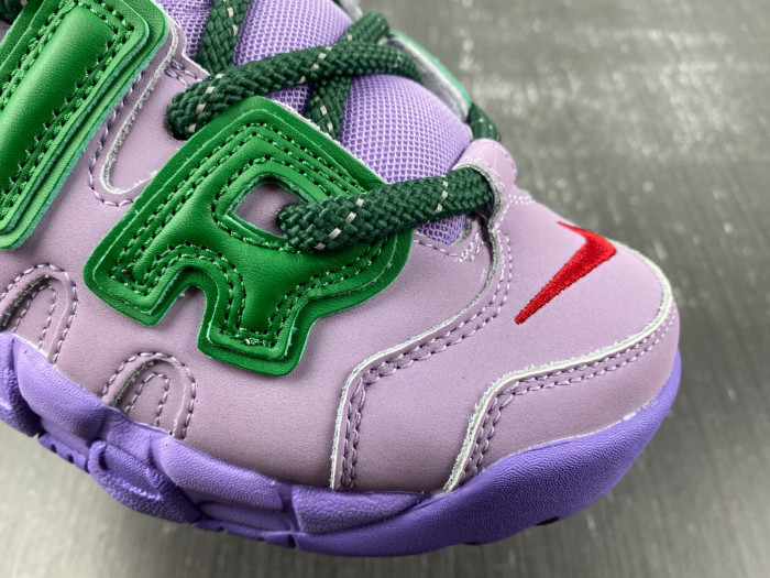 Detailed Look at the AMBUSH x Nike Air More Uptempo Low Lilac FB1299-500