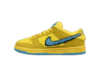 Grateful Dead x Nike SB Dunk Low Yellow Bear CJ5378-700