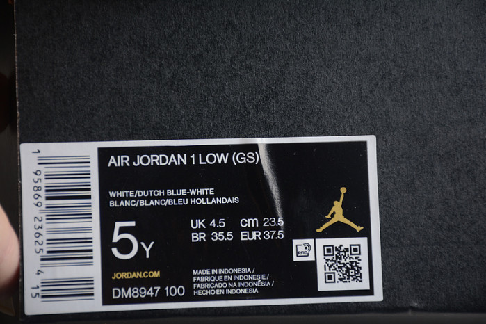 Jordan 1 Low Washed Denim (GS) DM8947-100