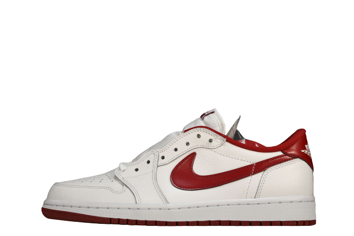 Jordan 1 Retro Low White Varsity Red 705329-101