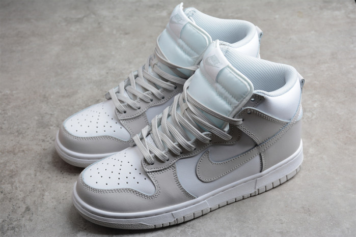 Nike Dunk High Retro White Vast Grey (2021) DD1399-100