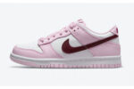 Nike Dunk Low GS Pink Red White CW1590-601