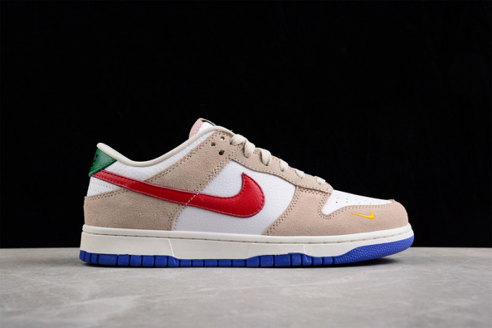 Nike Dunk Low Light Iron Ore Red Blue DV3497-001