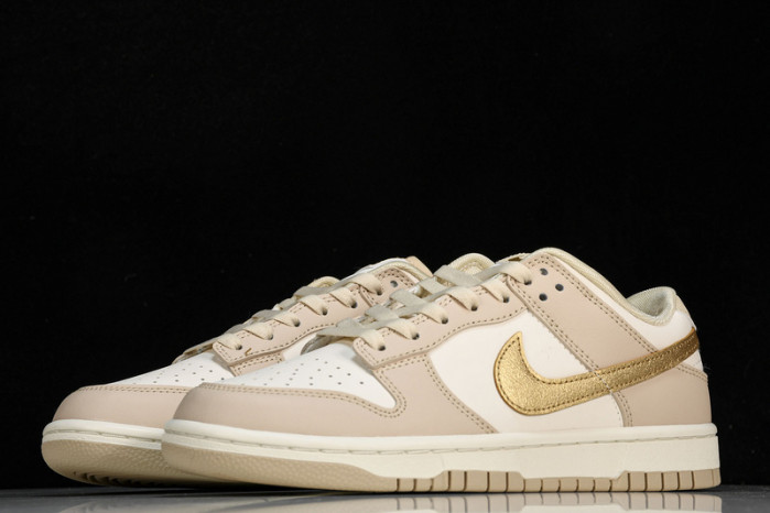 Nike Dunk Low Phantom Metallic Gold (Women’s) DX5930-001