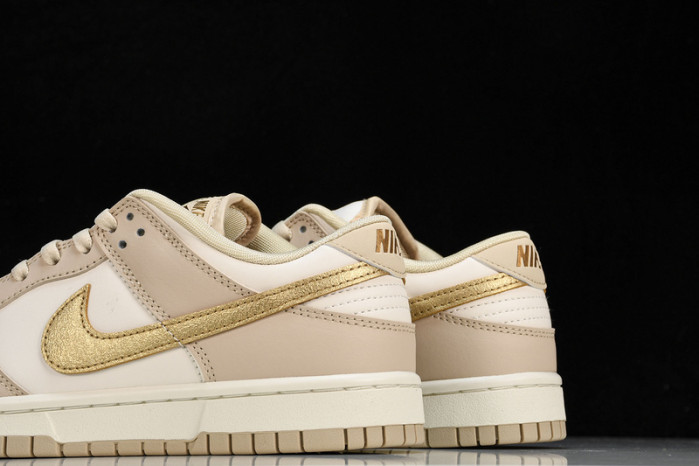 Nike Dunk Low Phantom Metallic Gold (Women’s) DX5930-001