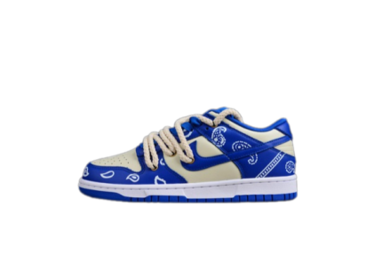 Nike Dunk Low Retro Black Hyper Cobalt DD1391-001