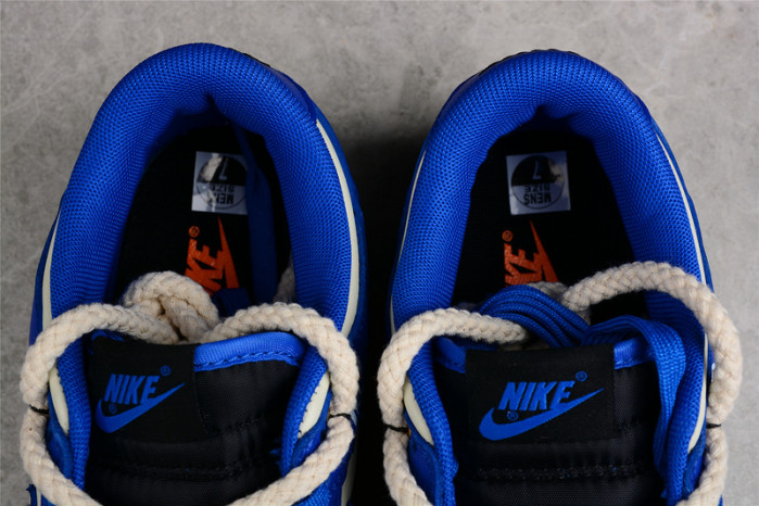 Nike Dunk Low Retro Black Hyper Cobalt DD1391-001