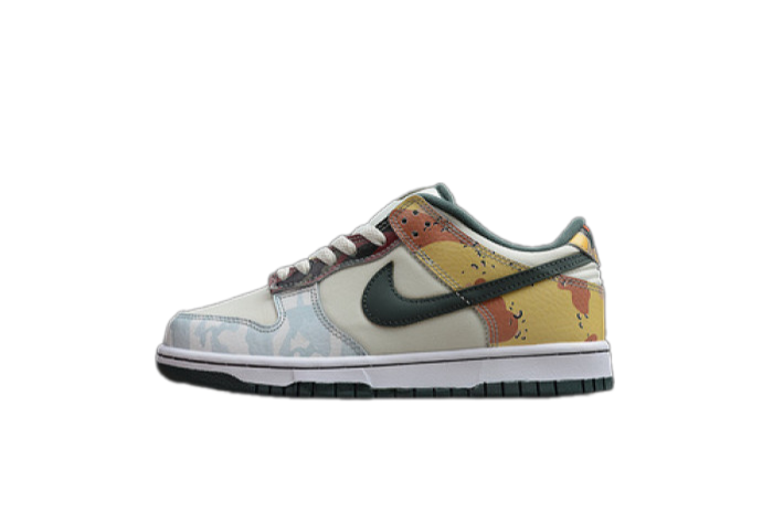 Nike Dunk Low SE Sail Multi-Camo – DH0957-100