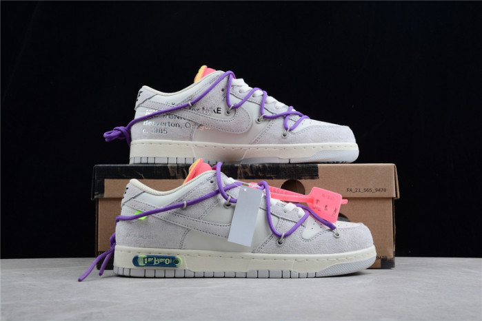 Nike Off-White x Dunk Low Lot 15 of 50 DJ0950-101