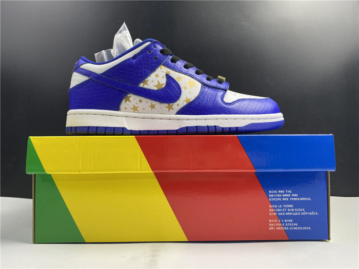 Nike SB Dunk Low Stars Hyper Royal (2021) DH3228-100