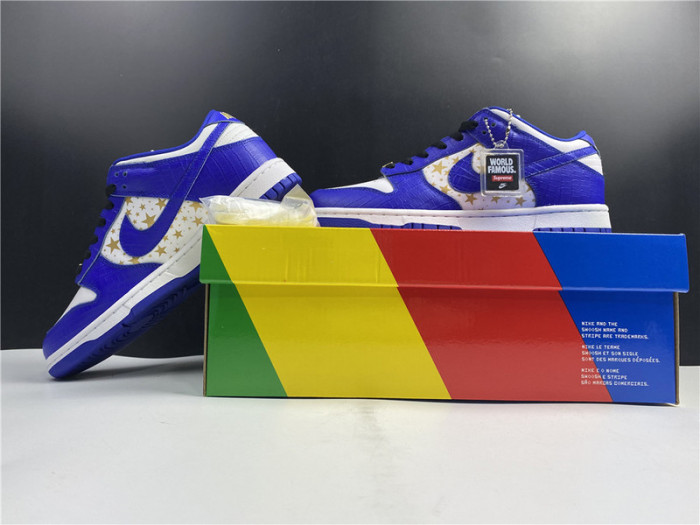 Nike SB Dunk Low Stars Hyper Royal (2021) DH3228-100