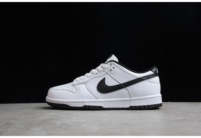 Nike SB Dunk Low White Black Running Shoes DD1503-113