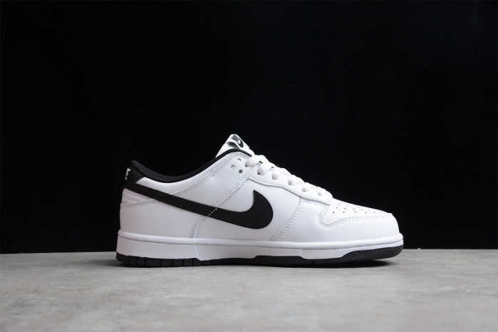 Nike SB Dunk Low White Black Running Shoes DD1503-113