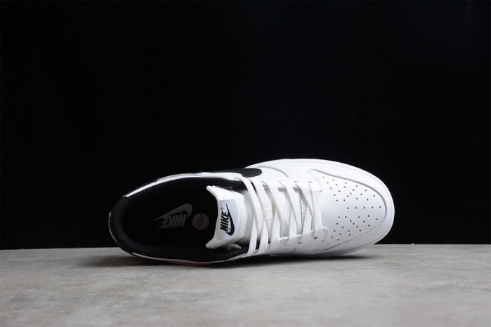 Nike SB Dunk Low White Black Running Shoes DD1503-113